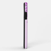 美しいライトパープルの水色の藤を見る Case-Mate iPhoneケース (裏面/右)