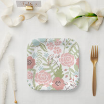 美しいライトピンクと緑の花