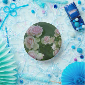 美しいライトピンクのガーデンローズ ペーパーボウル (パーティー)