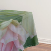 美しいライトピンクガーデンバラ テーブルクロス (インサイチュ)