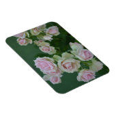 美しいライトピンクガーデンバラ マグネット (右側)