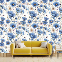 美しいライトブルーの野花