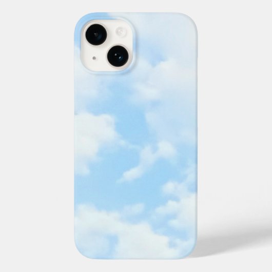 美しいライトブルー Case-Mate iPhoneケース (裏面)