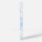 美しいライトブルー Case-Mate iPhoneケース (裏面 / 左)