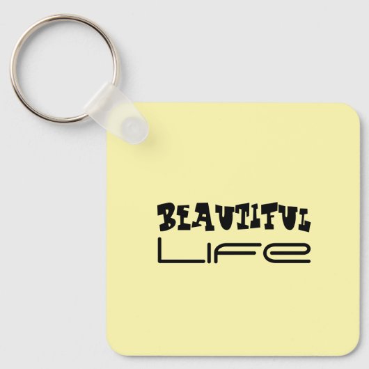 美しいライフキーチェーン キーホルダー (正面)