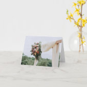 美しいライフスタイルウェディングシャワーギフトカード カード (黄色い花)