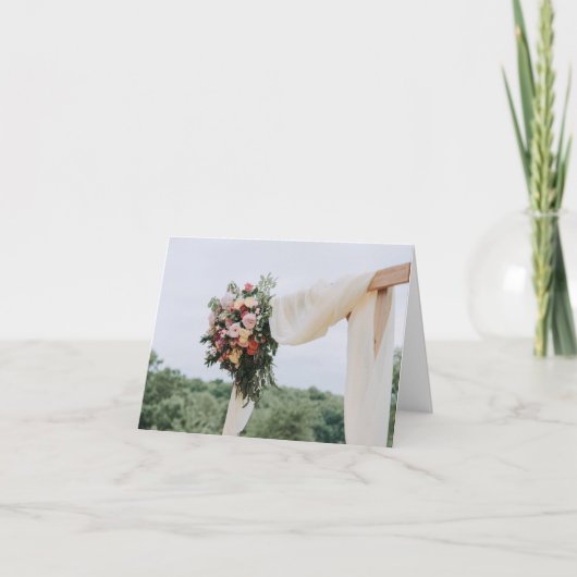 美しいライフスタイルウェディングシャワーギフトカード カード (正面)