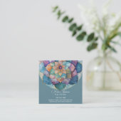 美しいライフマンダラII名刺 スクエア名刺 (スタンド正面)