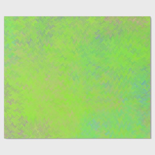 美しいライムアートグリーンマーリング紙ルック ラッピングペーパー (フラット)