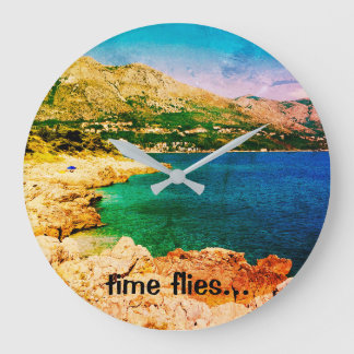 美しいラウンドクロック' ラージ壁時計