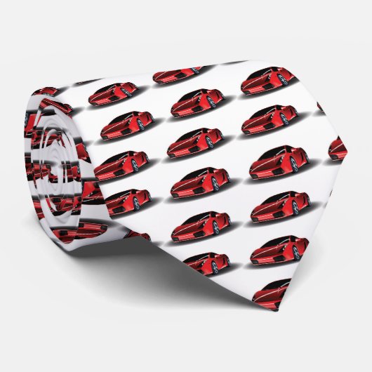美しいラグジュアリースポーツカーネックタイ ネクタイ (ロール)