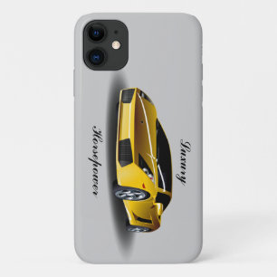 美しいラグジュアリースポーツカーiPhoneケース iPhone 11 ケース