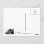 美しいラスベガスビューポストカード! ポストカード (裏面)