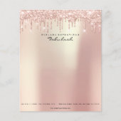 美しいラッシュメイクアップスタイリストイベントプランナーヘア チラシ (正面)