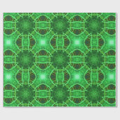 美しいラッパターン（の模様が）あるピング紙 ラッピングペーパー (フラット)