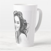 美しいラテマグ カフェラテマグ (右アングル)