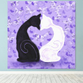 美しいラブキャンバス印刷 キャンバスプリント (インサイチュ (ウッドフロア))