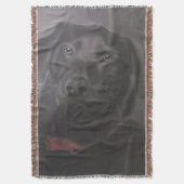 美しいラブラドールレトリバー スローブランケット (正面縦)