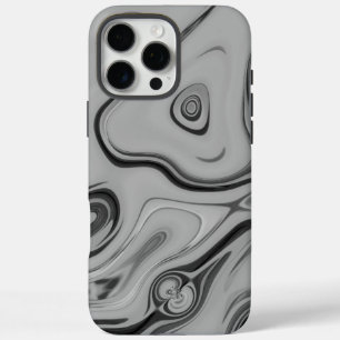 美しいラブリーアッシュグレーテクスチャカラーアートプリント iPhone 16 PRO MAXケース
