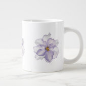 美しいラベンダーオーキッド ジャンボコーヒーマグカップ (右)
