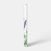 美しいラベンダーガーデンフラワーフローラ SAMSUNG GALAXYケース (左側面)