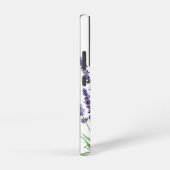 美しいラベンダーガーデンフラワーフローラ SAMSUNG GALAXYケース (右側面)