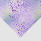 美しいラベンダーフラワーフィールドまたは牧草地パープル 薄葉紙 (詳細)