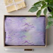 美しいラベンダーフラワーフィールドまたは牧草地パープル 薄葉紙 (ギフト)