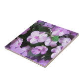 美しいラベンダーImpatiens タイル (側面)