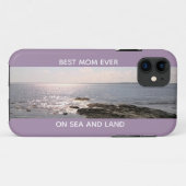 美しいラベ最高のンダーの母の海の写真 Case-Mate iPhoneケース (裏面(横))