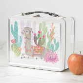 美しいラマI メタルランチボックス (インサイチュ)