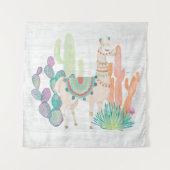 美しいラマII タペストリー (正面(横))