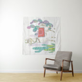 美しいラマV タペストリー (インサイチュ)