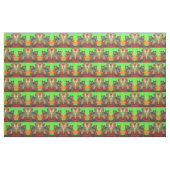 美しいリスプリント ファブリック (ファットクウォーター)