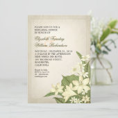 美しいリハーサルの夕食の招待状 招待状 (スタンド正面)