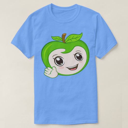 美しいリンゴ Tシャツ (デザイン正面)