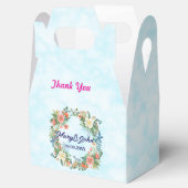 美しいリースピンクのロマン結婚ティック フェイバーボックス (オープン)