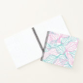 美しいリーフパターンノートブック ノートブック (内部)