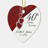 美しいルディ記念日💕記念 セラミックオーナメント (左)