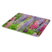美しいルピネカラフルの花 カッティングボード (角)