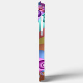 美しいレインボーカラー抽象芸術フラクタルアート名 Case-Mate iPhoneケース (裏面 / 左)