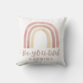 美しいレインボー装飾用クッション クッション (正面)
