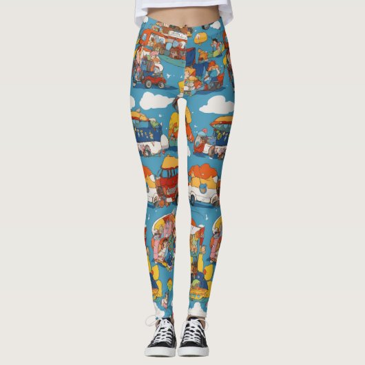 美しいレギング レギンス (正面)