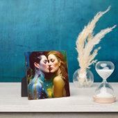 美しいレズビアン好カラフルき絵画たち フォトプラーク (インサイチュ)