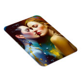 美しいレズビアン好カラフルき絵画たち マグネット (右側)