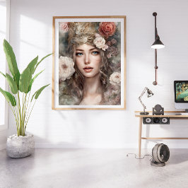 美しいレディーアマンダのポスター ポスター