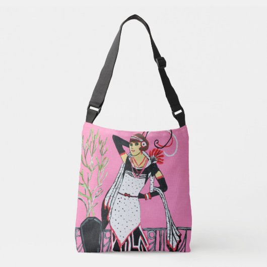 美しいレディークロスボディバッグ クロスボディバッグ (正面)