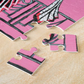 美しいレディ2パズル ジグソーパズル (側面)