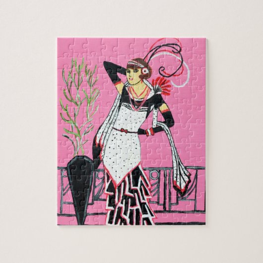 美しいレディ2パズル ジグソーパズル (縦)