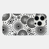 美しいレトロな白黒のiPhone 3ケース Case-Mate iPhoneケース (裏面 (横))